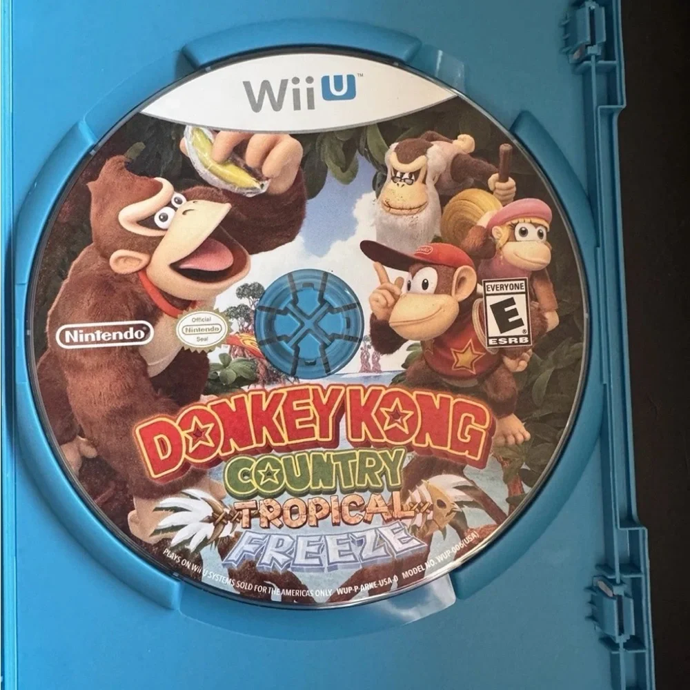 Donkey Kong Country: Tropical Freeze Wii U - Complete Tested and Working